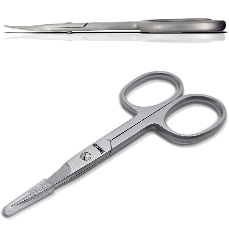 Nail Scissors | Premium Manicure scissors for Professionals, Hand Sharpened Cuticle Scissors and Nail File | fingernail scissors For Eyebrows,Nose Hair & Beard |Premium Quality Toenail Scissors - BeesActive Australia