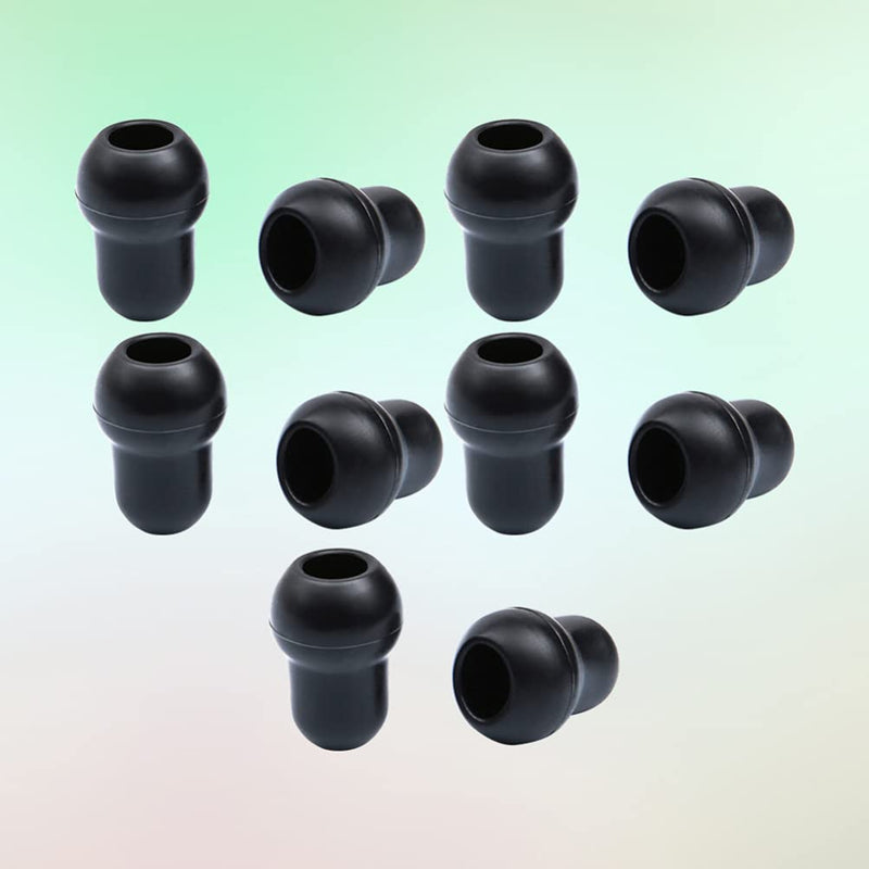 HEALLILY 10pcs/ Set Replacement Ear Tips for Stethoscopes Soft Universal Silicone Ear Buds (2. 5mm) 2.5mm - BeesActive Australia
