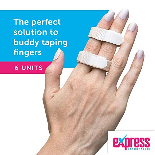 Express Orthopaedic® - Medically Approved Finger Loop Support/Buddy Loop Straps - 6 Units - Regular Regular (Width:2cm) - BeesActive Australia