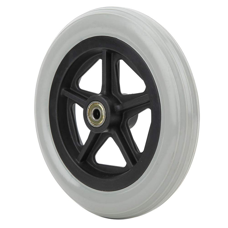 Wheelchair Wheels，7 Inch Wheelchair Front Wheels，Disabled Old People Walk Chair Wheelchair Rubber Wheels - BeesActive Australia