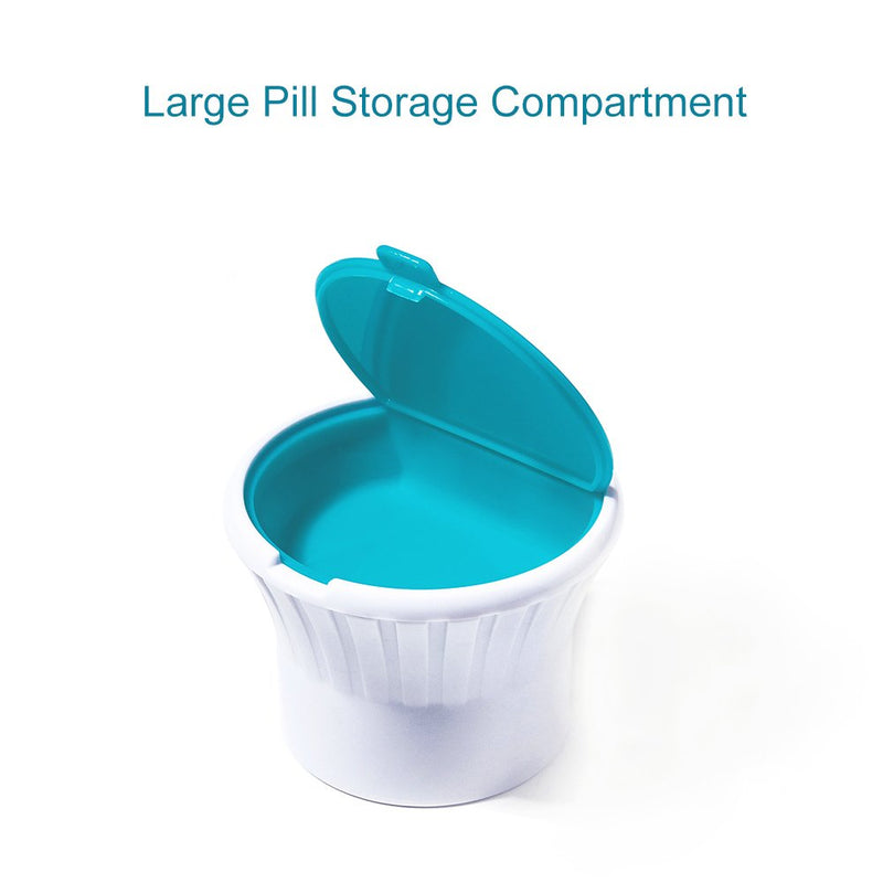 Multifunction Pill Cutter, Opret 3 in 1 Pill Splitter/Crusher/Box for Small Pills Upgraded Design High Safety Blue - BeesActive Australia