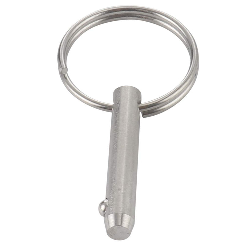 [AUSTRALIA] - VTurboWay 4 Pcs Quick Release Pin 1/4" Diameter, Usable Length 1", Full 316 Stainless Steel, Bimini Top Pin, Marine Hardware, All Parts are Made of 316 Stainless Steel 