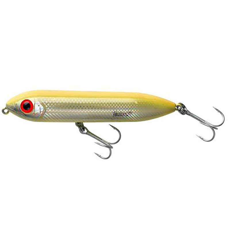 [AUSTRALIA] - Heddon Super Spook Topwater Fishing Lure for Saltwater and Freshwater Bone/Silver Super Spook (7/8 oz) 