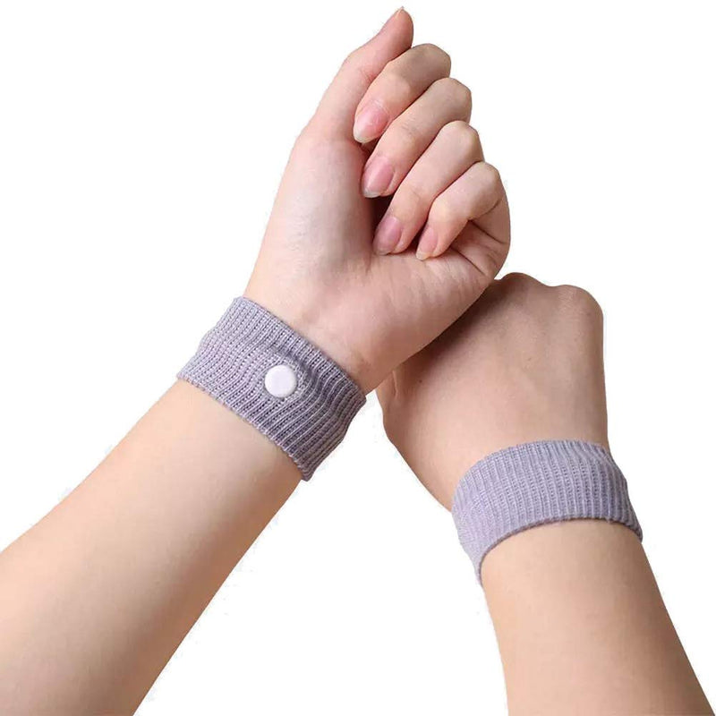 pengxiaomei 16PCS Travel Sickness Bands, Motion Travel Sickness Bands Adults Children with Acupressure Anti Nausea For Sea Car Flying Pregnancy - BeesActive Australia