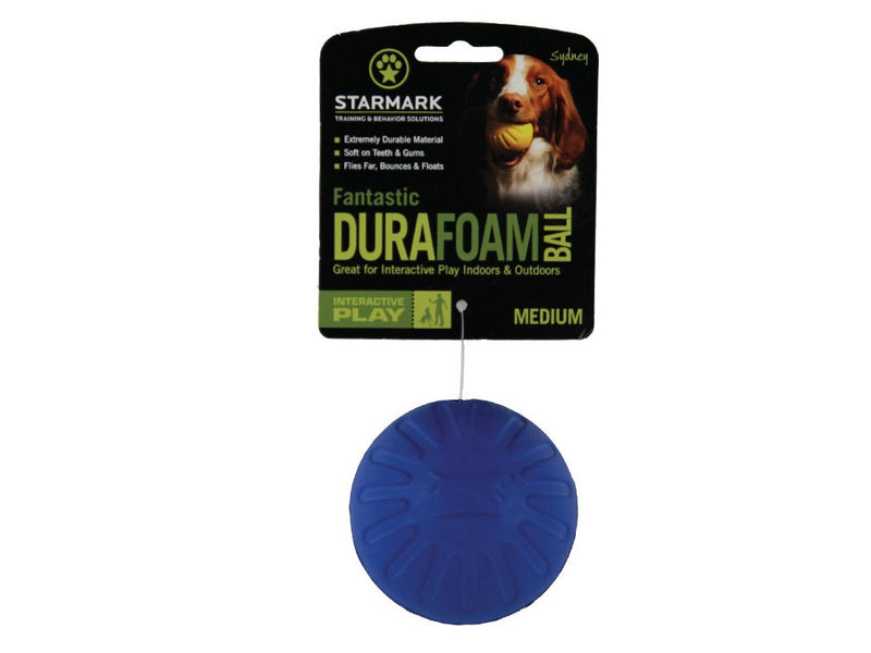 Starmark Fantastic DuraFoam Ball Tough Dog Toy, Color Varies Medium - BeesActive Australia