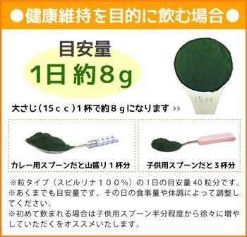 Spirulina 100% Spirulina powder (powder) 100g (for about 2 weeks) - BeesActive Australia