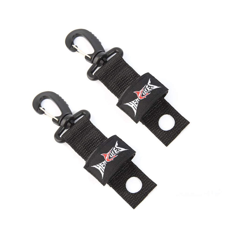 HERCULES Dry Fly Fishing Floatant Caddy Holder, Floatant Bottle Holder, Attach to Fishing Vest, Pack, Jacket, Waders, Sling and Lanyard Black - 1pc - BeesActive Australia