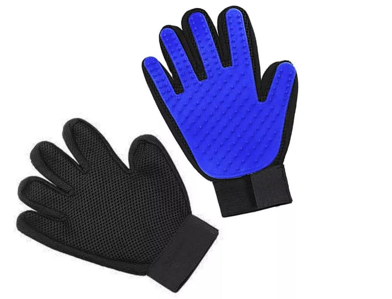 Dog Grooming Gloves, Cat Grooming Gloves, Horse grooming gloves. 1 pair LEFT & RIGHT - BeesActive Australia