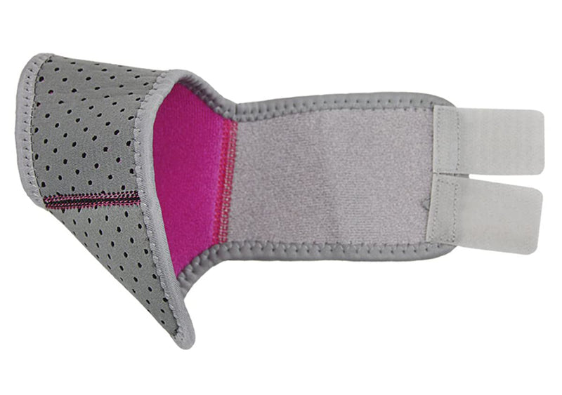 2 Pack Kids Child Adjustable Nonslip Ankle Tendon Compression Brace Sports Dance Foot Support Stabilizer Wraps Protector Guard for Injury Prevention & Protection for Sprains, Sore or Weak Ankles (Small (Pack of 2), Hot Pink) Small (Pack of 2) - BeesActive Australia