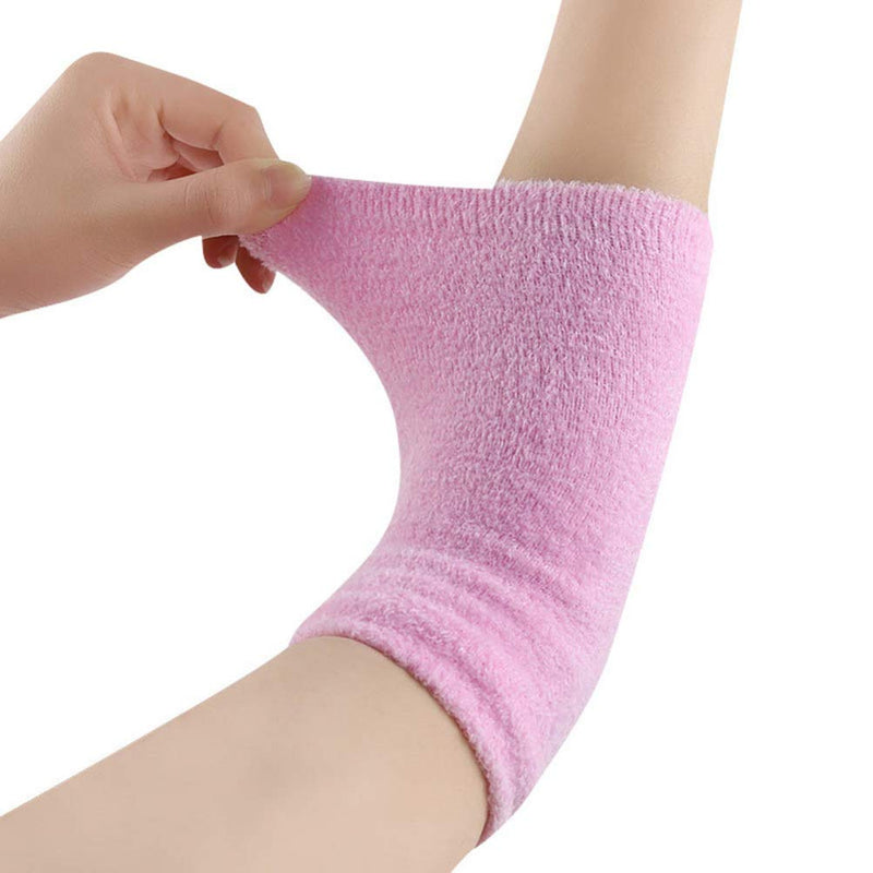Healifty 2 Pairs of Elbow Gel Cover Moisturising Elbow Sleeves Exfoliating Soften Dry Cracked Skin Arm Protection - BeesActive Australia