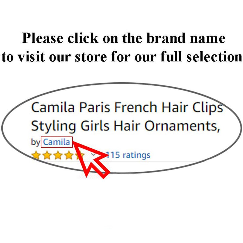 Camila Paris CP2877/2 French Hair Side Combs, Tokyo, Interlocking Combs French Twist Hair Combs, Strong Hold Hair Clips for Women Bun Chignon Up-Do, Styling Girls Hair Accessories, Made in France - BeesActive Australia