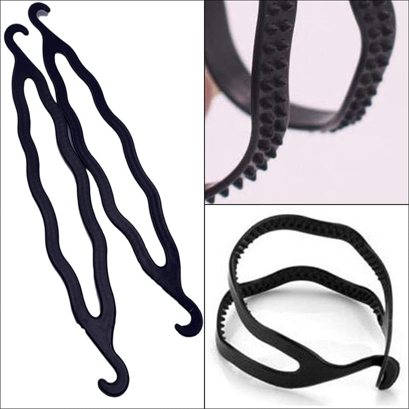 5 Pcs Plastic Bun Shaper Magic Bun Maker Curler Roll Hair Tool Hair Styling Accessories for Women Girls - BeesActive Australia