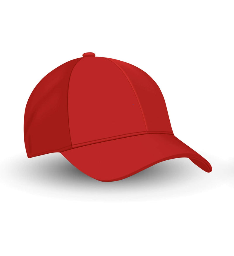 Balec Plain Baseball Cap Hat Adjustable Back Red - BeesActive Australia