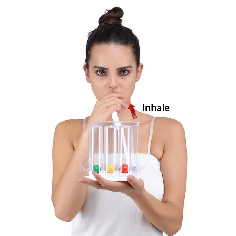 Bosky Deep Breathing Exerciser | Breath Measurement System ~ Lung Exerciser Washable & Hygienic - BeesActive Australia