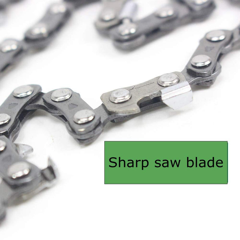 24 Inch Pocket Chainsaw Chain Rope Portable Hand Saw Folding Survival Chain Saw with Bi-Directional Teeth for Wood Cutting, Camping, Hunting, Garden Work, Field Survival, Outdoor Emergency with Bag - BeesActive Australia