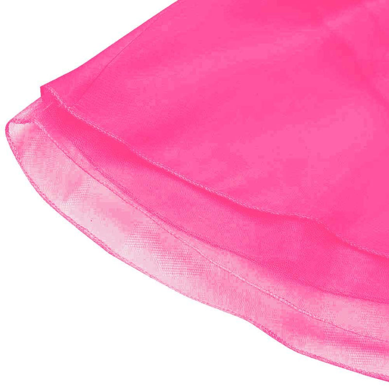 [AUSTRALIA] - Freebily Girls' Ruffle Flying Short Sleeve Ballet Dance Dress Leotard Skirted Tutu for Ballet Gymnastic Dancing Costume Rose 5 / 6 