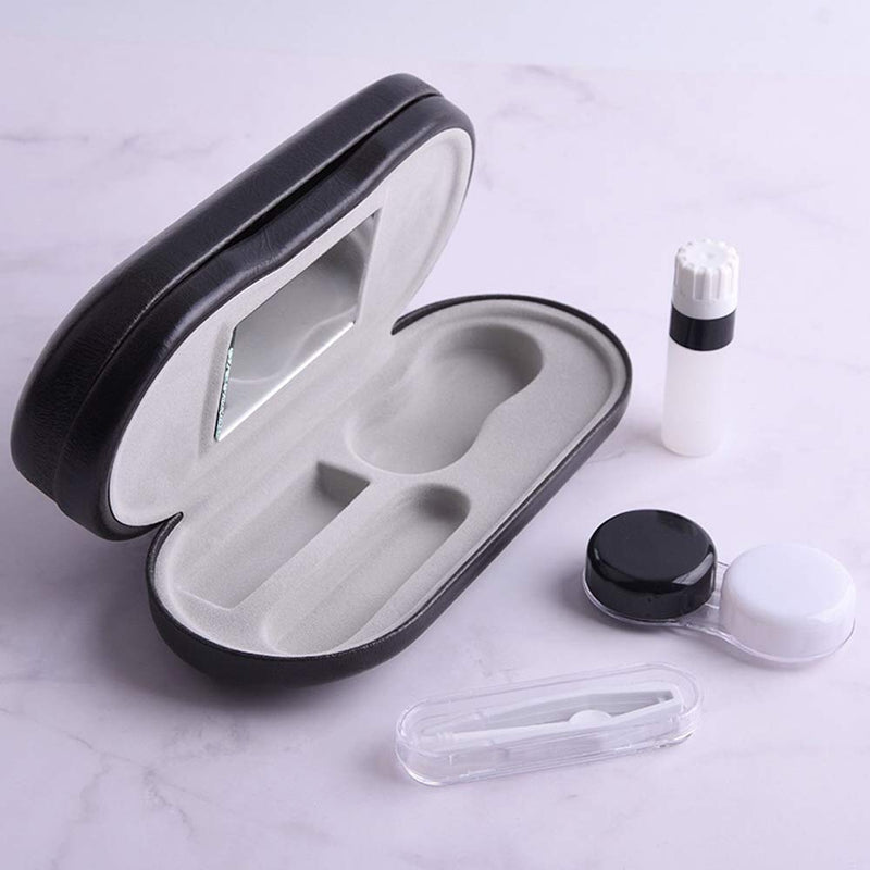 Contact Lens Case and Eyeglasses 2 in 1 Double Use Portable Glasses Case Set for Home and Outdoor - BeesActive Australia