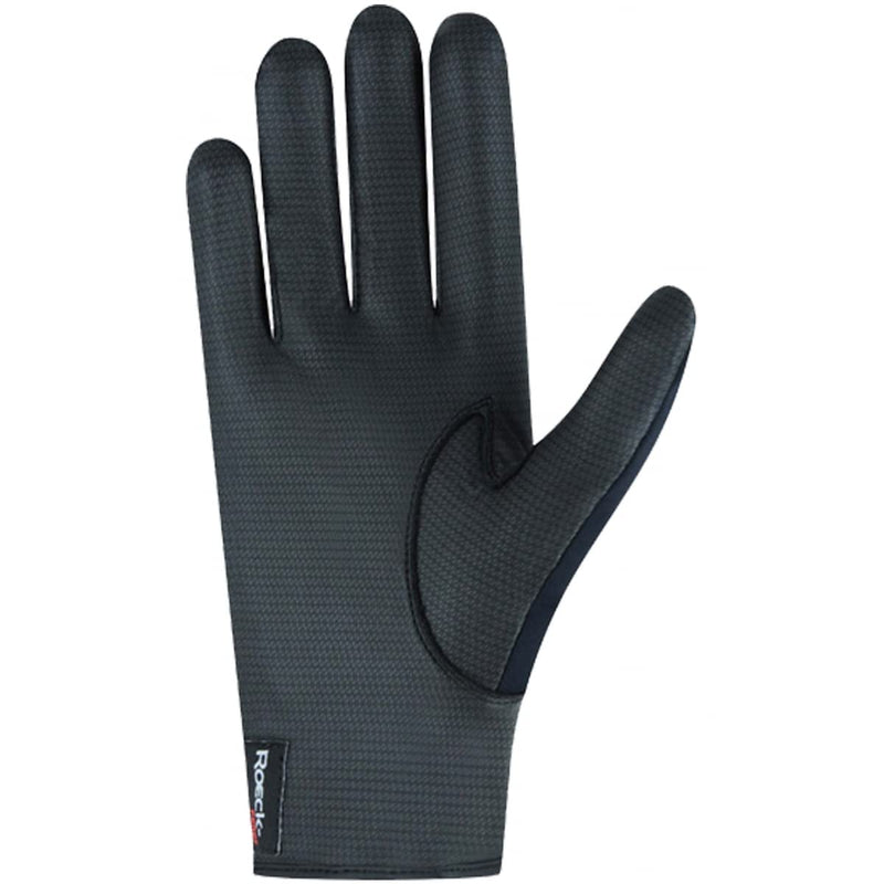 Roeckl - Winter Softshell Riding Gloves WATTENS Black/Mocha 8 - BeesActive Australia