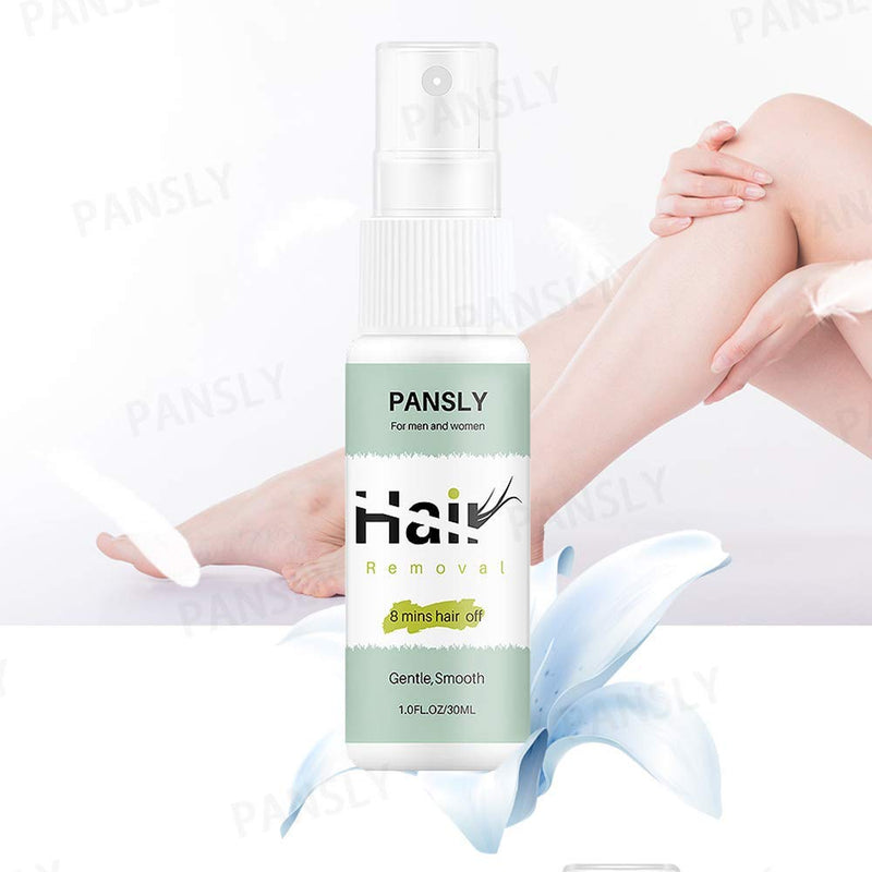Hair Removal Spray Foam For Women and Man, 8 Minutes Gentle Hair Removal Cream for Underarm, Arm, Leg, Bikini Areas, 30ML - BeesActive Australia