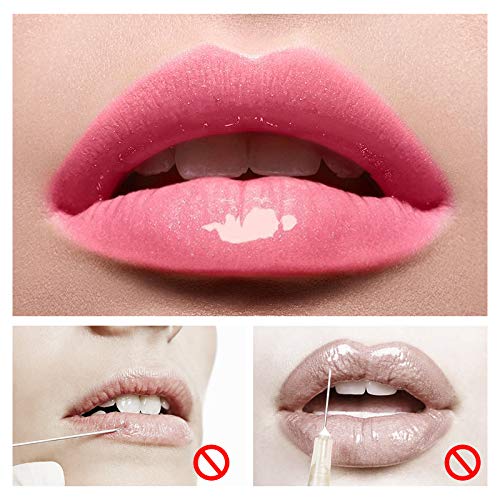 GL-Turelifes Lip Plumper Lip Gloss, Lip Maximizer Balm Plumper Lip Extreme Volume, Heathly Enhancer Hydrated Lips, Moisturize, Eliminate Dryness Wrinkles Enhances Plump Gloss - BeesActive Australia