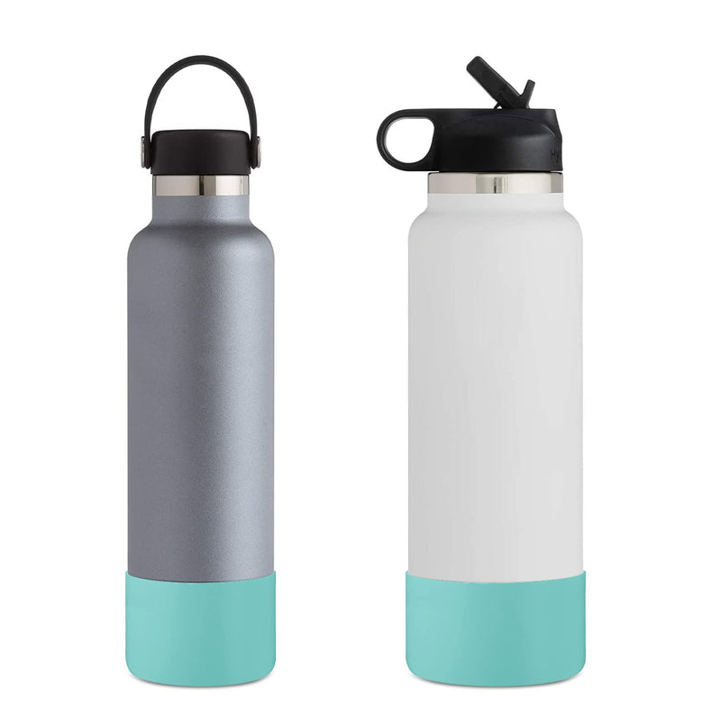 CHEETAH Protective Boot for Hydro Flask Sport Water Bottle 12oz - 40oz, BPA Free Anti-Slip Bottom Silicone Sleeve Cover, Compatible with All Water Bottles with Bottom Width of 2.87-3.56in Alpine 12-24oz - BeesActive Australia