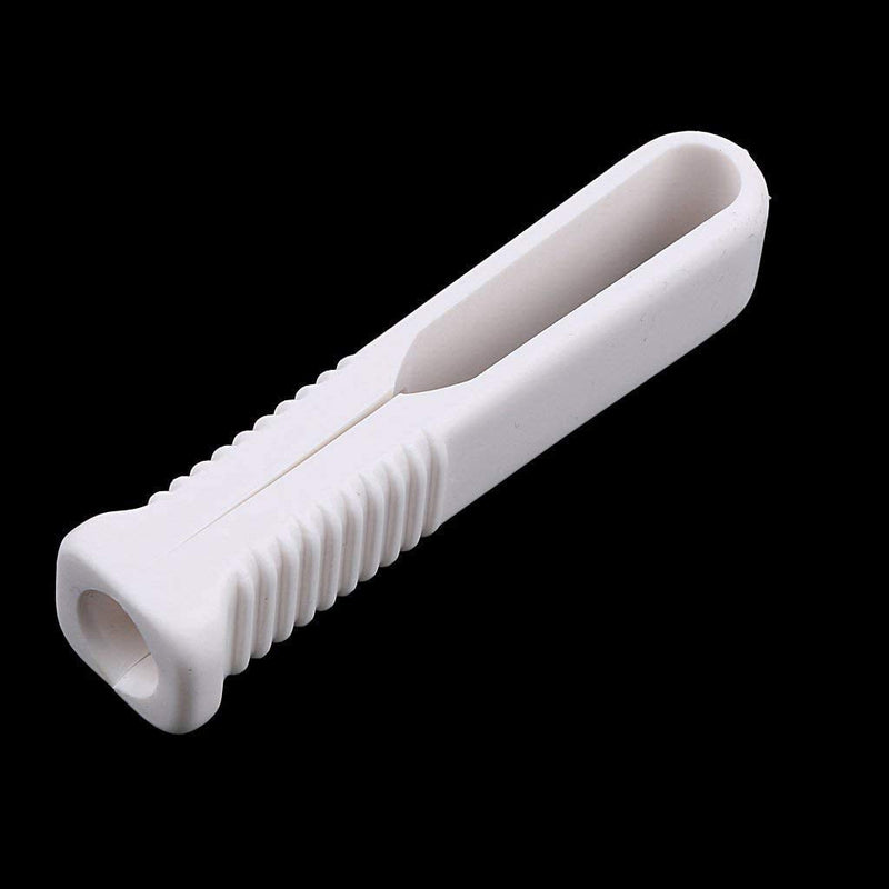 POFET 10pcs Durable ABS Medical Ampule Opener Glass Vial Opener Opening Tool White - BeesActive Australia