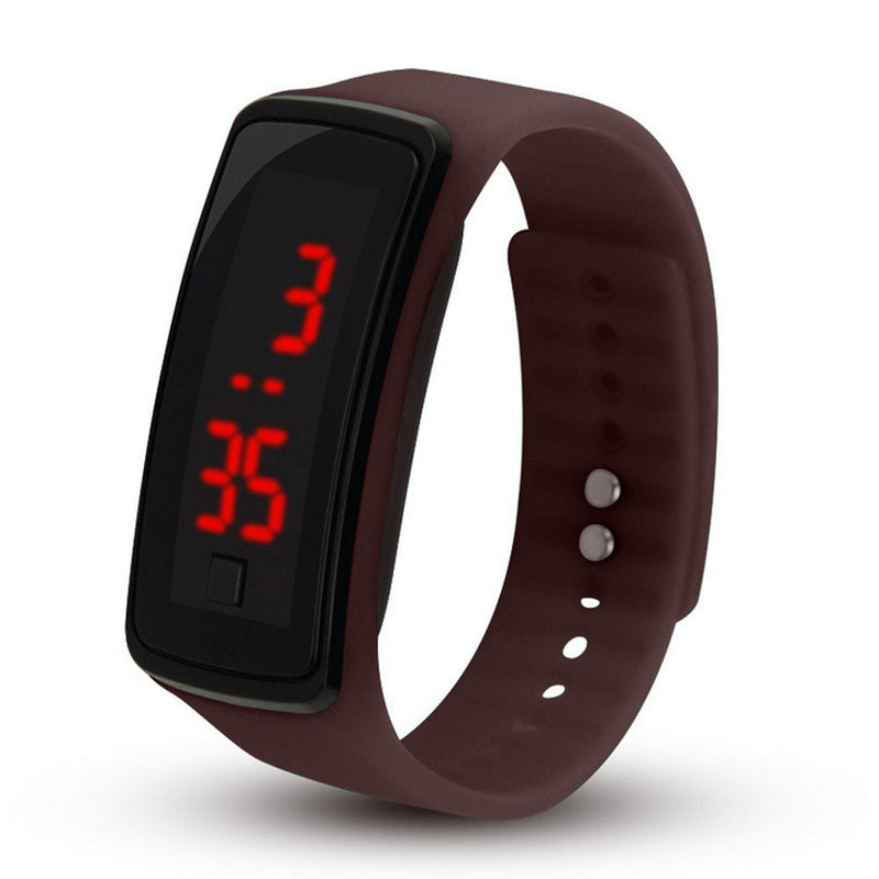 CdyBox Unisex Silicone LED Digital Creative Touch Screen Sport Watch Bracelet 10 Pack - BeesActive Australia