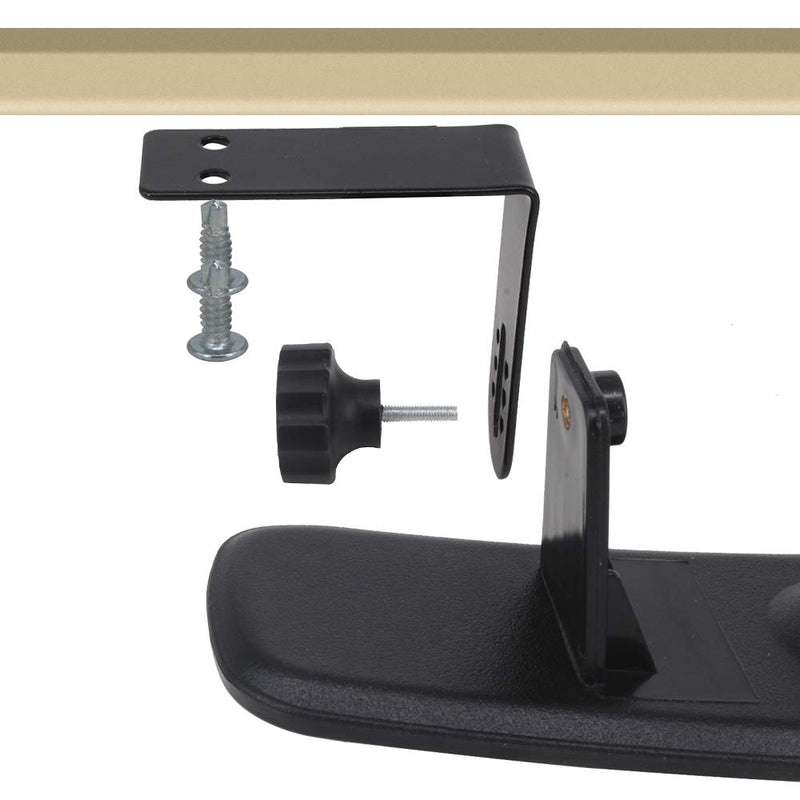 HKOO Golf cart Rear View Mirror,16.5" Extra Wide 180 Degree Panoramic Rear View Mirror Fit for Golf Cart EZGO Club Car Yamaha (Rear View Mirror) - BeesActive Australia