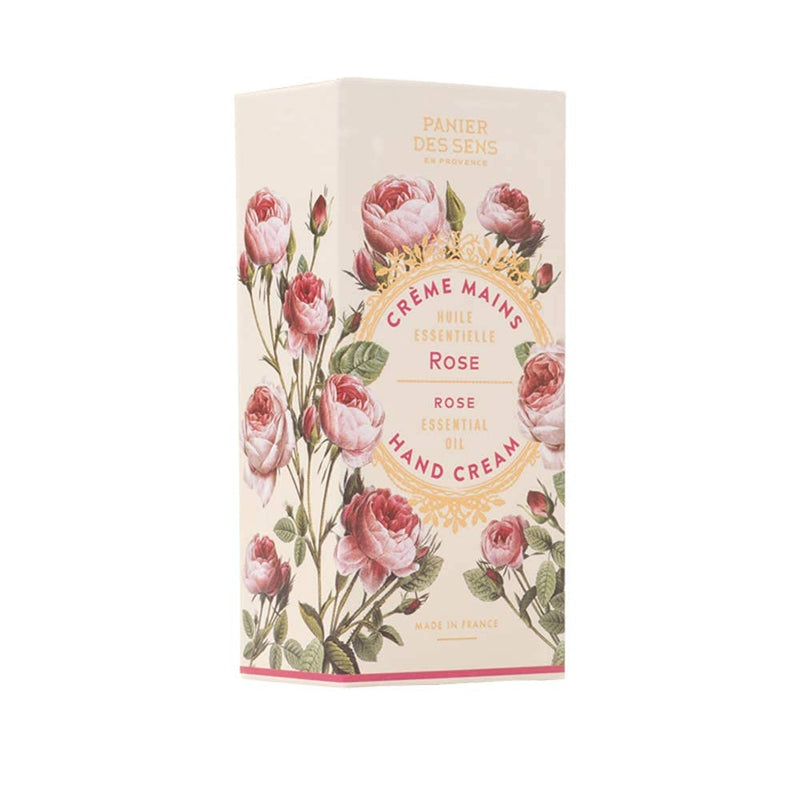 Panier des Sens Rose Hand cream - Made in France 96% natural - 2.6floz/75ml 2.6 Fl Oz (Pack of 1) - BeesActive Australia