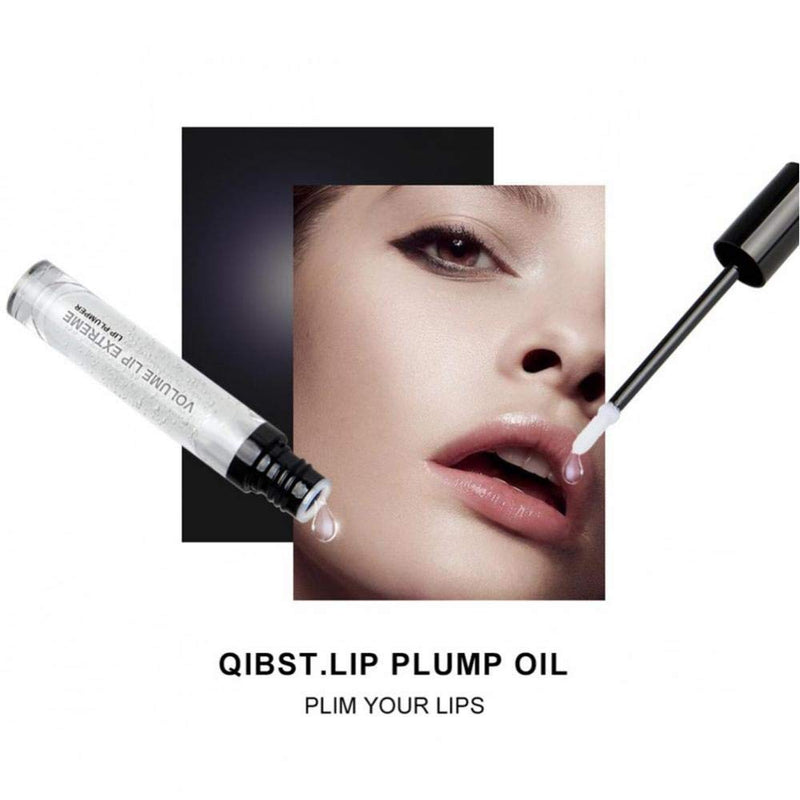 Lip Plumper Gloss, Natural Liquid Lipstick Enhancer Moisturizes & Eliminates Dryness Extreme Enhancement Plump Oil Formation - BeesActive Australia