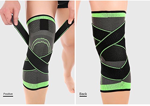 Knee Sleeve,Compression Fit Support -for Joint Pain and Arthritis Relief, Improved Circulation Compression - Wear Anywhere - Single Medium - BeesActive Australia