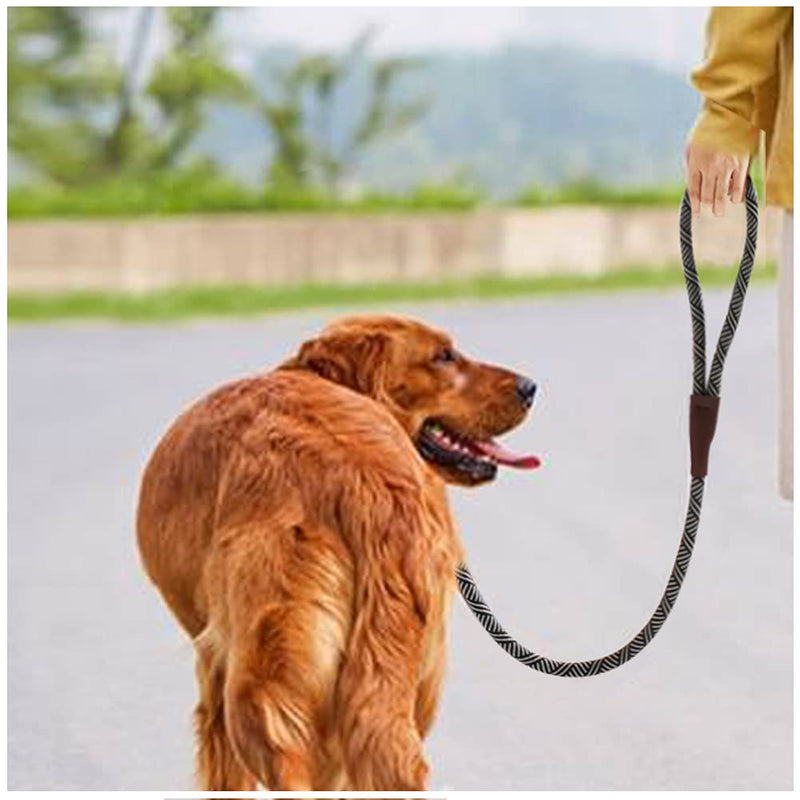SEPXUFORE 3FT Slip Lead Dog Leash, 1/2 inch Rope Dog Walking and Training Lead, No Pull Strong Nylon Leash Great for Medium and Large 1/2" x 3ft Red - BeesActive Australia