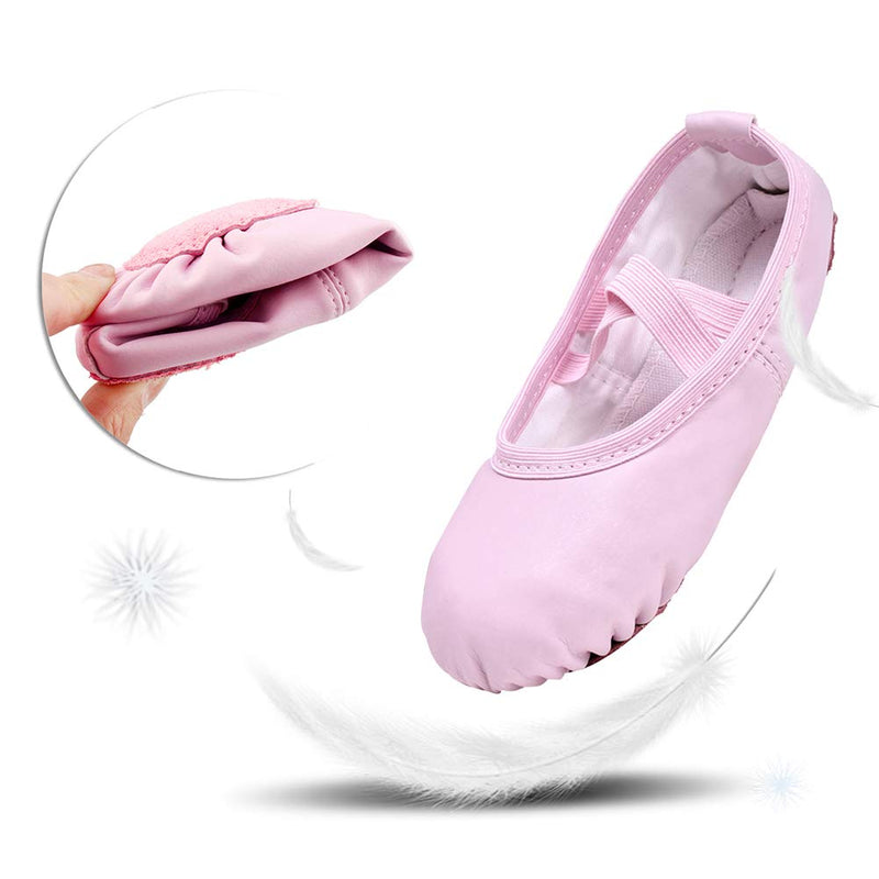 Stelle Girls Ballet Practice Shoes, Yoga Shoes for Dancing 9 Toddler Pink - BeesActive Australia