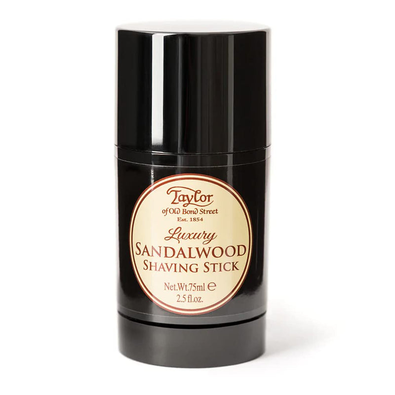 Hair Removal 2 x Taylor of Old Bond Street Shaving Stick for Men's Shave & Grooming, Sandalwood Scented Fragrance, 75ml - BeesActive Australia