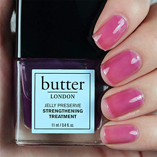 butter LONDON Victoria Plum Jelly Preserve Strengthening Treatment, Purple, 0.4 Fl Oz - BeesActive Australia