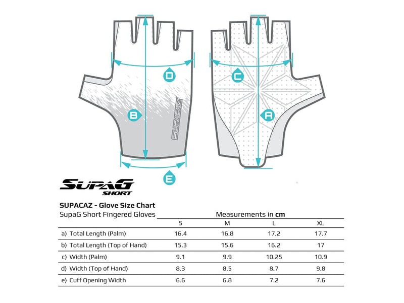 Supacaz SupaG Short Gloves - Limited Supadelic Medium - BeesActive Australia