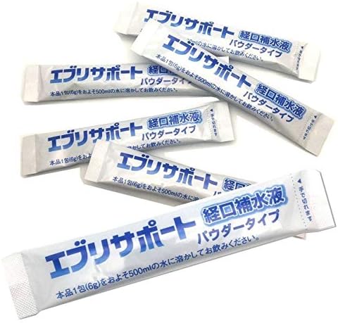 Every Support Oral Rehydration Solution Powder 10 sachets x 5 pieces (total 50 sachets) + Salt Replenishment Tablet 2 sachets (total 60 tablets) set - BeesActive Australia