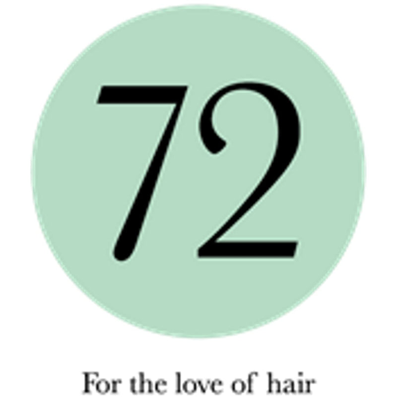 72 Hair Vegan Blow Dry Cream, Leave in Heat Protector & Anti Frizz Lotion, Cruelty Free, 150ml - BeesActive Australia