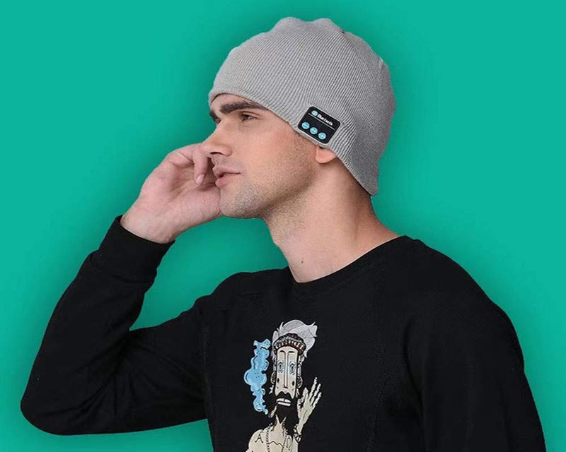 Youzeem Bluetooth Beanie Hat, Wireless Headphone Beanie，Running hat Mens Outdoor Gifts for Men， Unique Gifts for her mom for Women Gifts ，Cool Tech Gifts for Him - BeesActive Australia