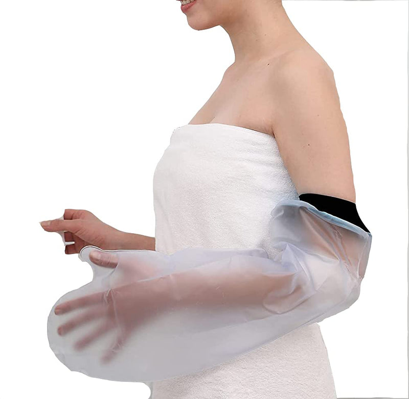 Waterproof Arm Cast Cover for Shower, Protector Arm Sleeve,Also for Bandages and Plasters,Watertight Seal,Reusable-Half Hand. - BeesActive Australia