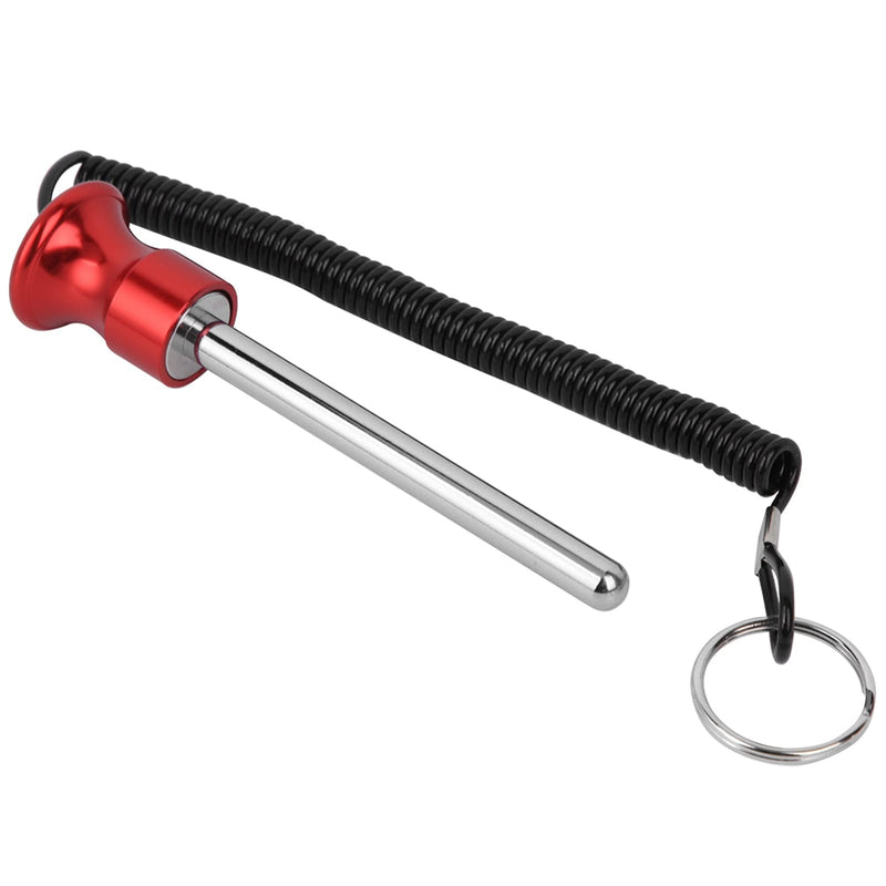 Keenso Weight Stack Pin, Pin Stack Training Strength Training Equipment Magnetic Weight Stack Pin with Pull Rope Strength Training Equipment Red - BeesActive Australia