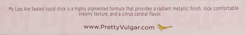 Pretty Vulgar - My Lips Are Sealed Liquid Lipstick, Cruelty-Free (Weeping Willow) - BeesActive Australia