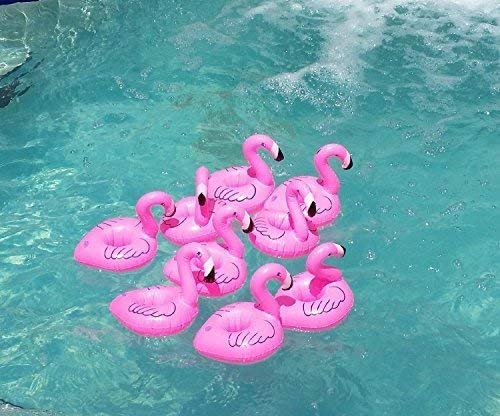 TONUNI Flamingo Inflatable Drink Holder Float Coaster 12-Pack - BeesActive Australia
