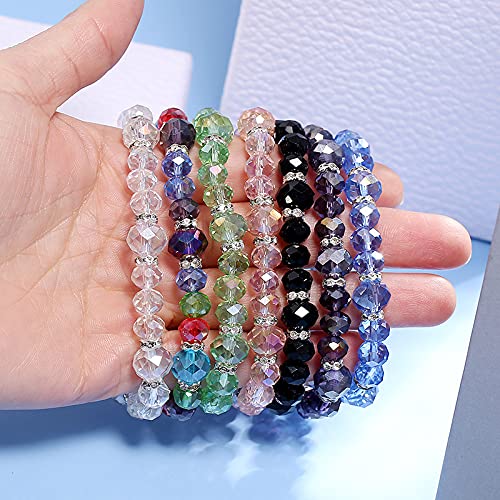 Korean Version Beaded Crystal Bracelet Simple Temperament Versatile Girls Bracelet - BeesActive Australia