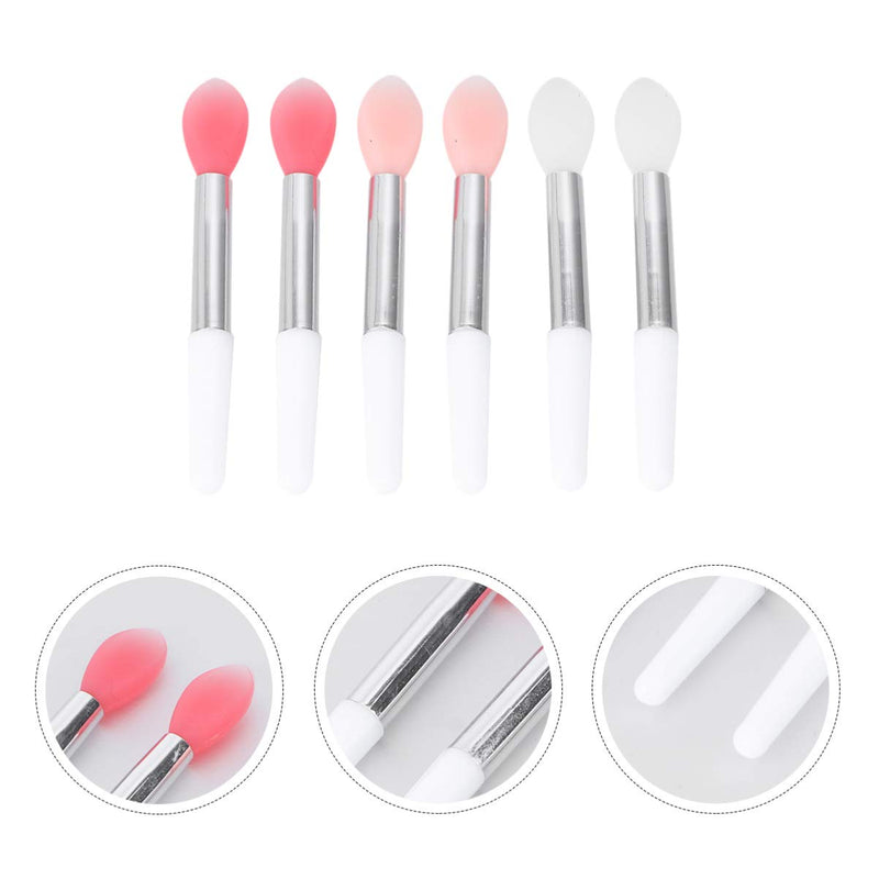 Uonlytech 6pcs Small Silicone Lip Brush Silicone Lipstick Brush Lip Brush Applicator for Lip Oil - BeesActive Australia
