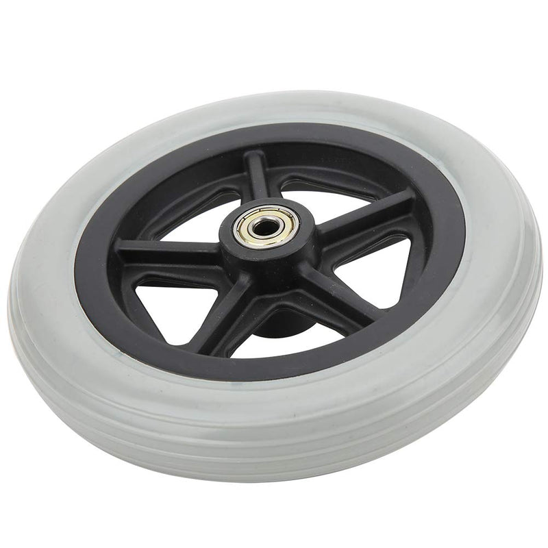 Wheelchair Wheels，7 Inch Wheelchair Front Wheels，Disabled Old People Walk Chair Wheelchair Rubber Wheels - BeesActive Australia