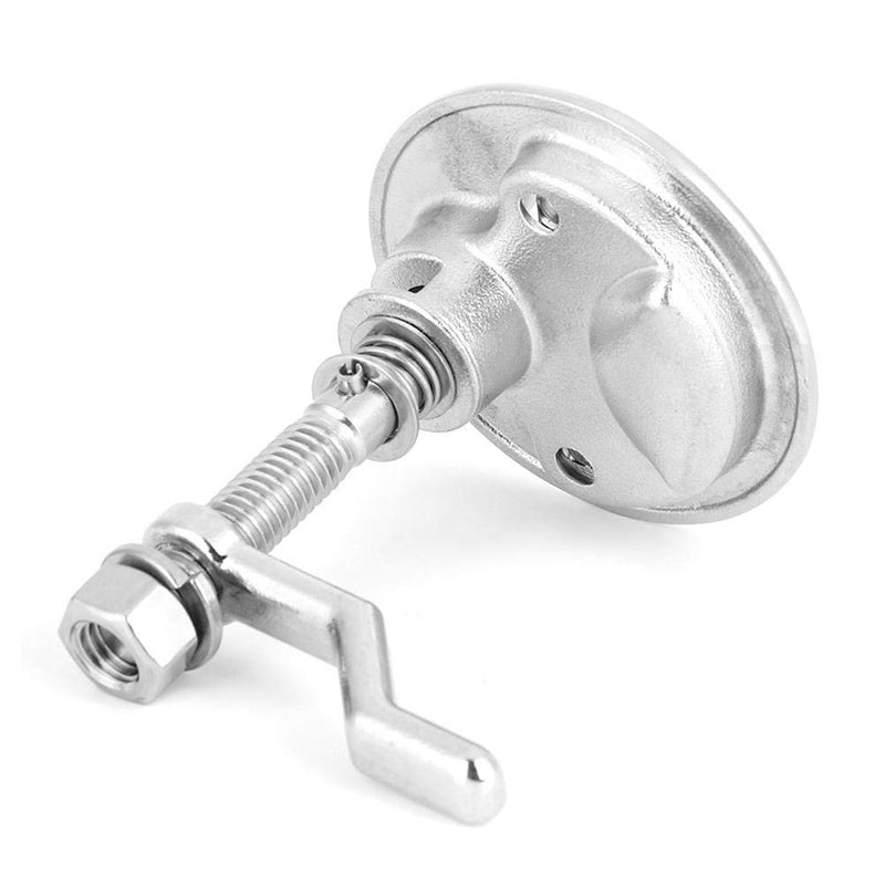 [AUSTRALIA] - Suuonee Boat Pull Latch, 316 Stainless Steel Hatch Flush Pull Latch with Back Plate Marine Boat Hardware Accessories 