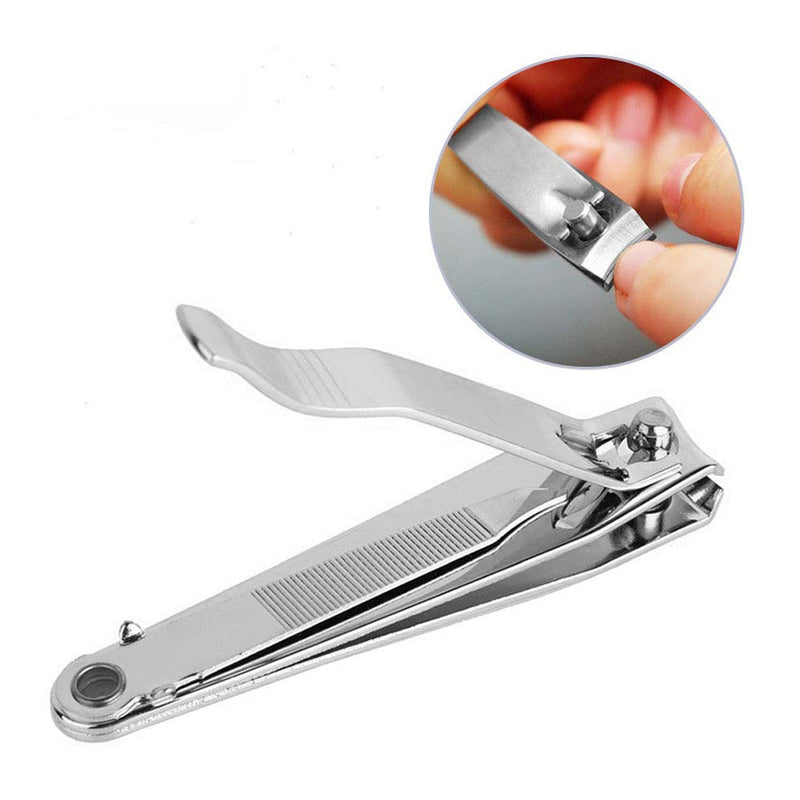 Nail Clippers Set, [6 Pieces] Premium Large Sharp Toenail and Toe Nail Clipper Tool Kit for Thick Nails and Ingrown Toenail Suitable for Girls and Women - BeesActive Australia
