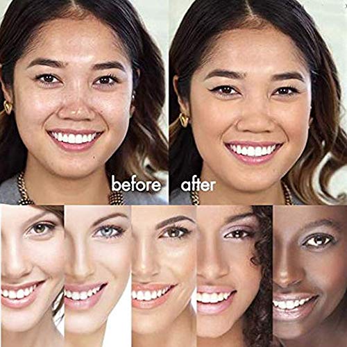 TLM Flawless Colour Changing Warm Skin Tone Foundation Makeup Base Nude Face Moisturizing Liquid Cover Concealer for women girls (Foundation) - BeesActive Australia