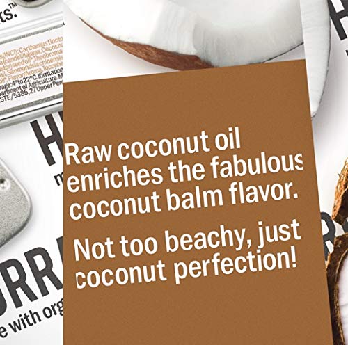 Hurraw! Coconut, Mint, Vanilla Lip Balm Slim Slider Tins, 3 Pack Bundle: Organic, Certified Vegan, Cruelty and Gluten Free. Non-GMO, All Natural Ingredients. Bee, Shea, Soy and Palm Free. Made in USA - BeesActive Australia